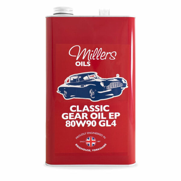 Millers Oils Classic Gear Oil EP 80w90 GL4 5L 7927-5L