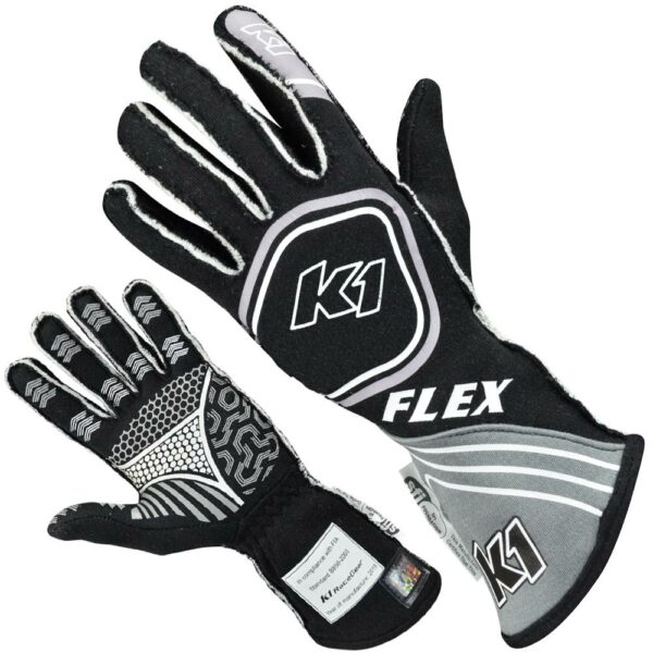 K1 RaceGear Flex Glove Black 23-FLX-NG