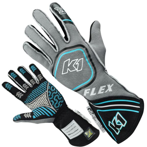 K1 RaceGear Flex Glove Flo Blue 23-FLX-FB