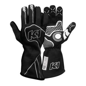 K1 Racegear Champ Black Gloves