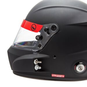 Roux R1 Fiberglass SA2020 Helmet RXHR1F-20F55 left side