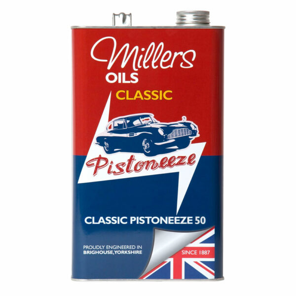Millers Oils Classic Pistoneeze 50 Engine Oil 5L 7910-5L